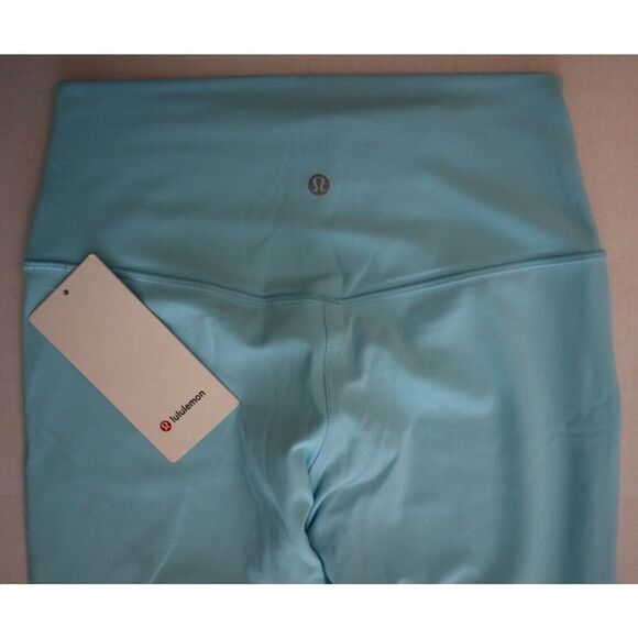 Lululemon LW5CTIS Women's Sz 8 Cyan Blue Align High-Rise 28" Pants - Picture 6 of 9
